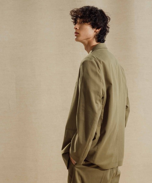 「ADAM ET ROPE'」 テーラードジャケット S ブルー系その他3 メンズ_画像3