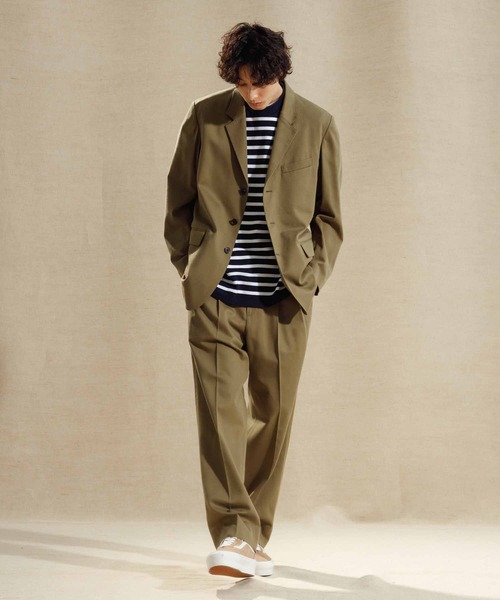 「ADAM ET ROPE'」 テーラードジャケット S ブルー系その他3 メンズ_画像4