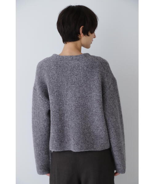 「human woman」 長袖ニット MEDIUM ホワイト系その他 レディース_画像5