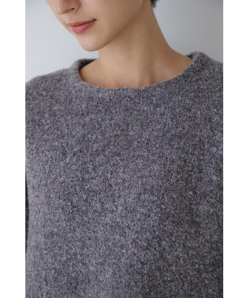 「human woman」 長袖ニット MEDIUM ホワイト系その他 レディース_画像6