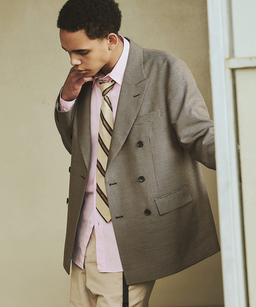 ガンクラブチェック コート（メンズコート、ジャケット