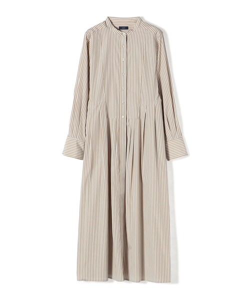 「SHIPS」 長袖ワンピース SMALL ブルー レディース_画像5