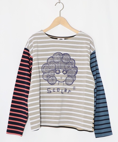 ScoLar（スカラー） tシャツ 161613：スカラーちゃん×ミックス配色
