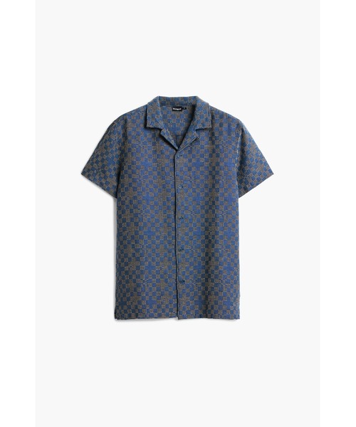 新品✨タグ付き♪デシグアル　定価27,800円　シャツ　大特価‼️ Desigual（デシグアル） tシャツ モザイク柄半袖Tシャツ メンズ