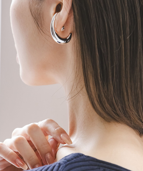 in mood（インムード） ピアス CRESCENT pierce レディース : ZOZOTOWN 