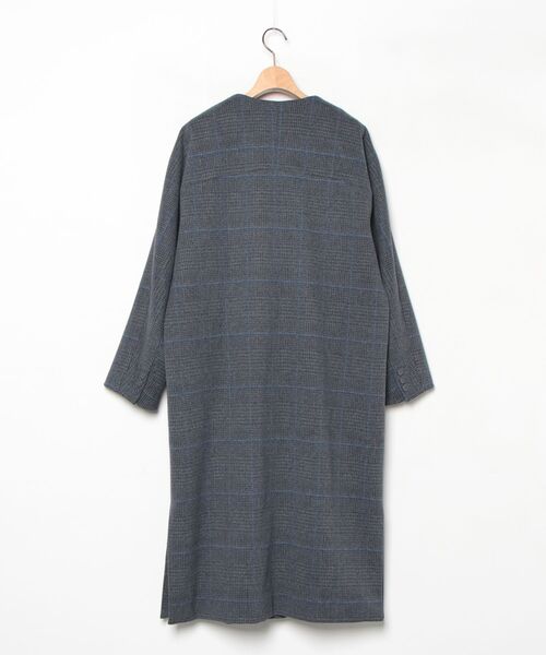 「niko and...」 ノーカラーコート MEDIUM グレー レディース_画像2