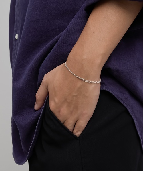 「NOJESS」 ブレスレット フリー シルバー系その他 レディース_画像5