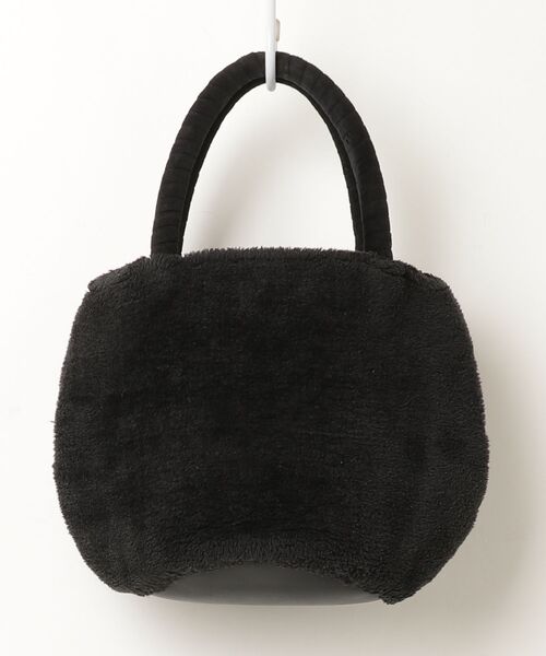 「a-jolie」 ハンドバッグ「en recreコラボ」 - ブラック レディース_画像2