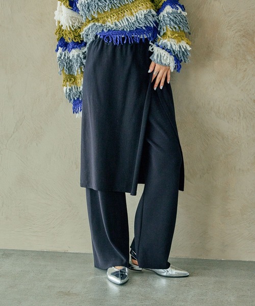 「LEPSIM」 パンツ FREE ブラック レディースの画像3