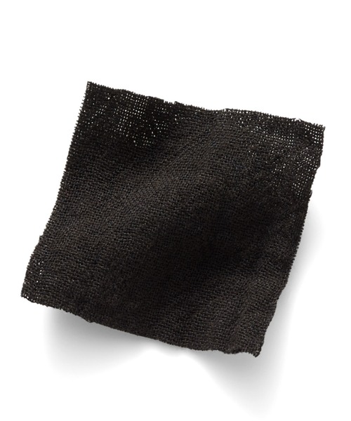 「IEDIT」 半袖ワンピース MEDIUM ブラック レディース_画像6
