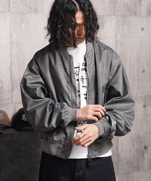 ma1 ma-1 高密度ナイロン クロップド MA-1 / High-Density Nylon