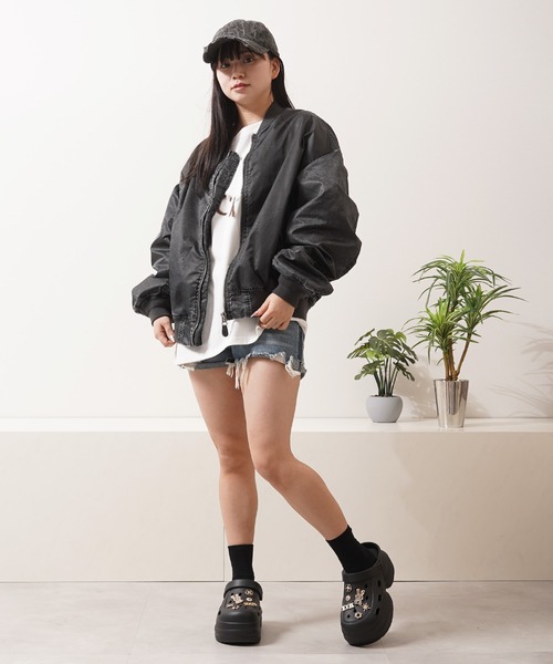 ma1 ma-1 高密度ナイロン クロップド MA-1 / High-Density Nylon