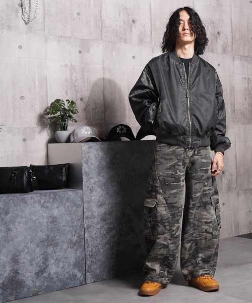 ma1 ma-1 高密度ナイロン クロップド MA-1 / High-Density Nylon