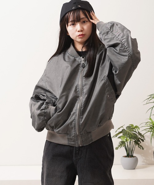 ma1 ma-1 高密度ナイロン クロップド MA-1 / High-Density Nylon