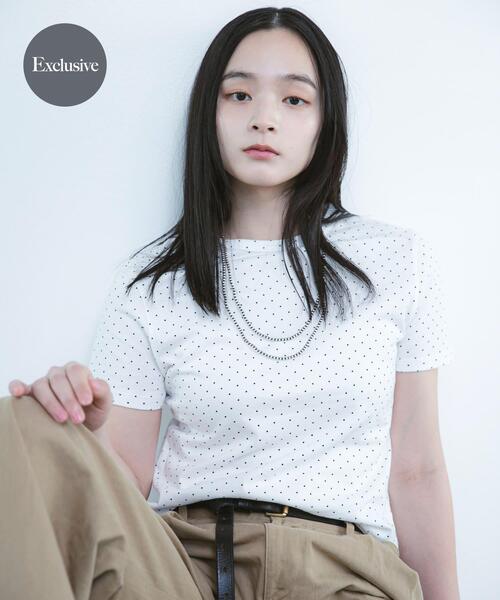 トップス2点おまとめ Hanes（ヘインズ） tシャツ 半袖 「別注」HANES×DOORS DOT 2P SHORT