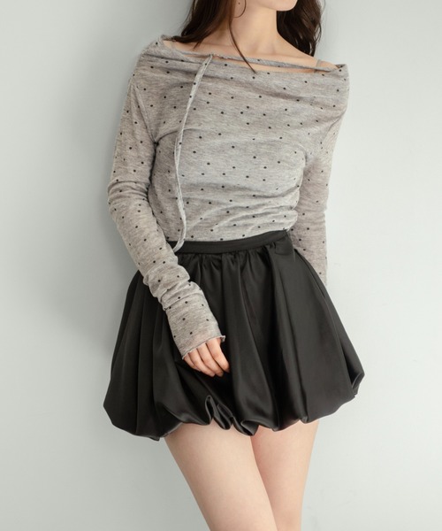 on:nue(オンニュ) スカート 「on:nue」「着用動画あり!/2色展開/2 on:nue(オンニュ) スカート 「on:nue」「着用動画あり!/2色展開/2