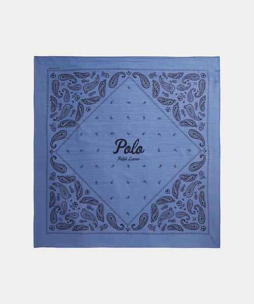 POLO RALPH LAUREN（ポロ・ラルフローレン） スカーフ バンダナ ロゴ
