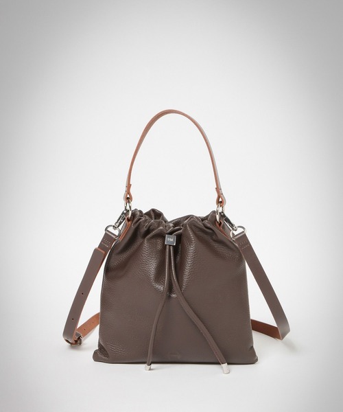 じろ出品 HARE（ハレ） ショルダーバッグ レザーキンチャクBAG(HARE) メンズ