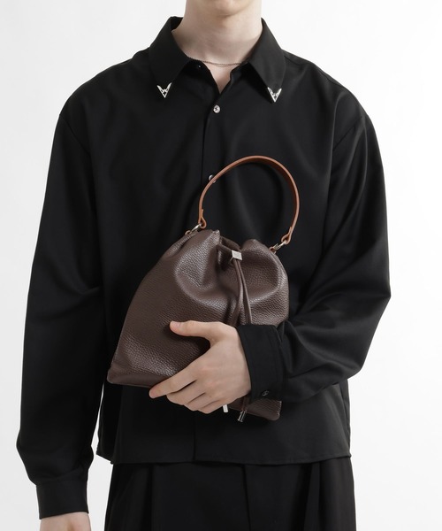 HARE（ハレ） ショルダーバッグ レザーキンチャクBAG(HARE) メンズ