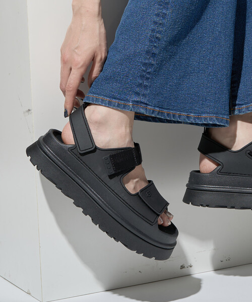 サンダル 限定展開 UGG/アグ W GOLDENGLOW/ウィメンズ ゴールデングロウ「5~8サイズ展開」 レディースの画像