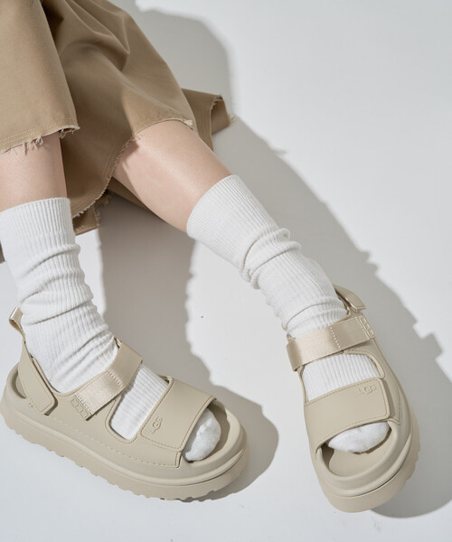 サンダル 限定展開 UGG/アグ W GOLDENGLOW/ウィメンズ ゴールデングロウ「5~8サイズ展開」 レディースの画像