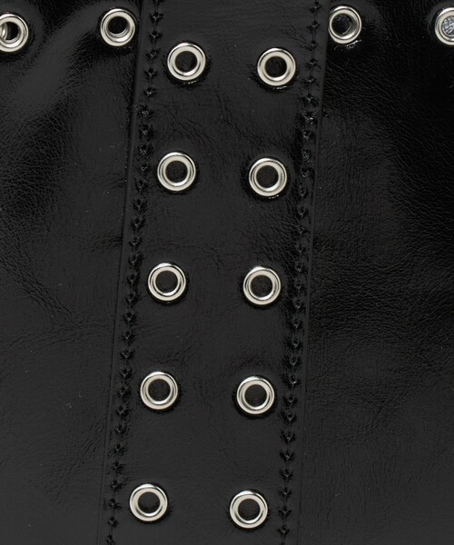 トートバッグ 「OSOI」SHELL DUFFLE MINI EYELET トートバッグ レディースの画像