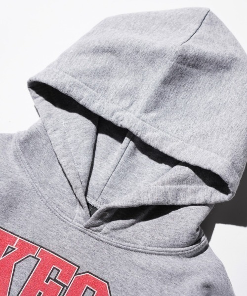 「THRIFTY LOOK」 プルオーバーパーカー MEDIUM グレー メンズ_画像4