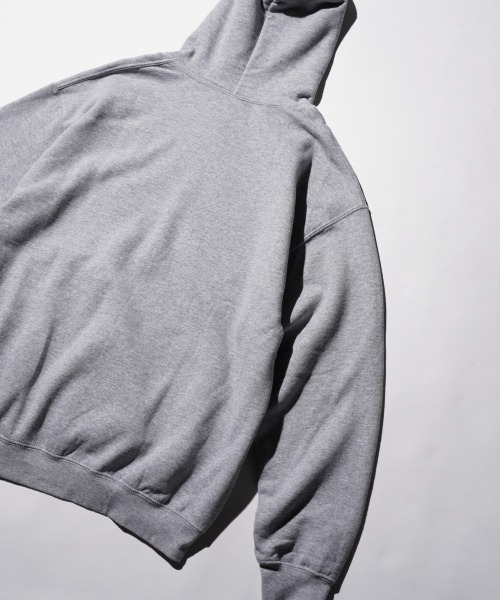 「THRIFTY LOOK」 プルオーバーパーカー MEDIUM グレー メンズ_画像8