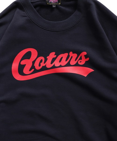 「ROTAR」 スウェットカットソー SMALL ミックスグレー メンズ_画像4