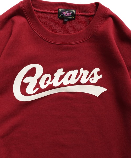 「ROTAR」 スウェットカットソー SMALL ミックスグレー メンズ_画像6