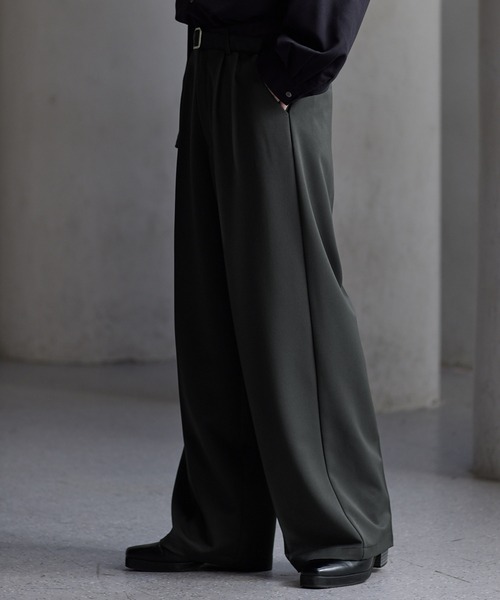 「CLEL」 スラックス X-SMALL ブラック メンズ_画像5