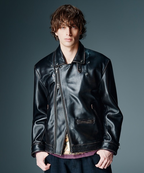 glamb（グラム） 革ジャン ライダース Johnny Riders Jacket