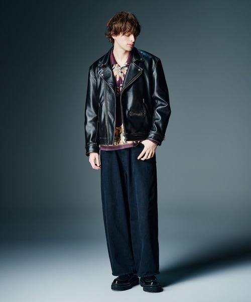 glamb（グラム） 革ジャン ライダース Johnny Riders Jacket