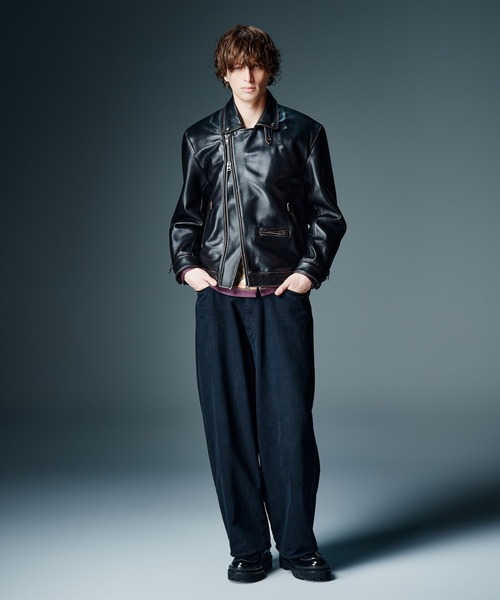 glamb（グラム） 革ジャン ライダース Johnny Riders Jacket