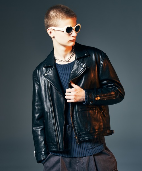 glamb（グラム） 革ジャン ライダース Johnny Riders Jacket