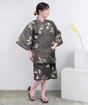 甚平 浴衣 「大きいサイズ」リラックスタイムを...の詳細画像1