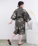 甚平 浴衣 「大きいサイズ」リラックスタイムを...の詳細画像3