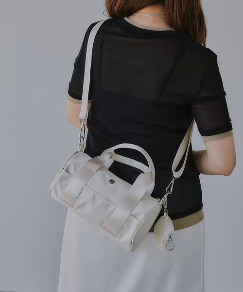 210nouve（トゥージュヌーヴ） uvカット ボストンバッグ 2WAY ナイロン