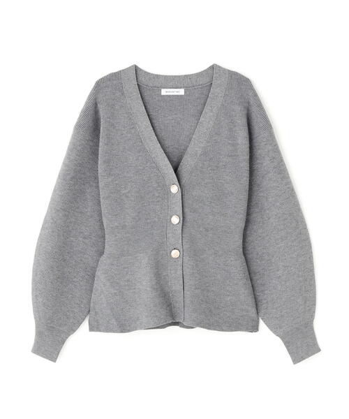 「NATURAL BEAUTY BASIC」 ニットカーディガン FREE イエロー レディース_画像2