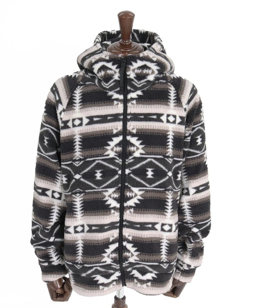 felkod パーカー felkod（フィルコッド） パーカー mpa4152- Ortega Pattern Fleece