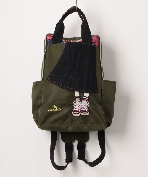 mis zapatos（ミス サパト） デイバック リュック フレアスカート