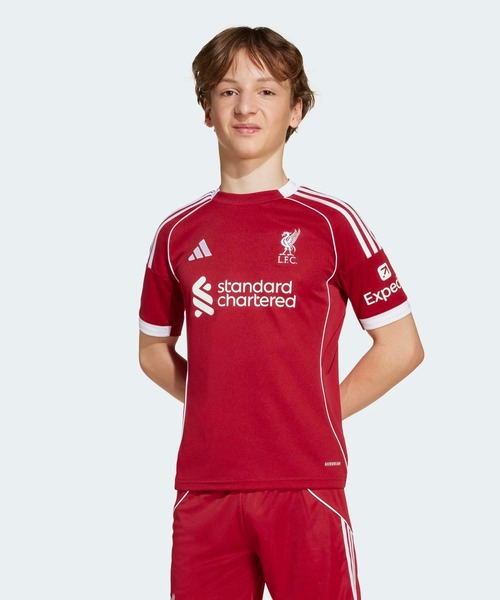adidas（アディダス） adidas tシャツ キッズ リバプールFC 25/26
