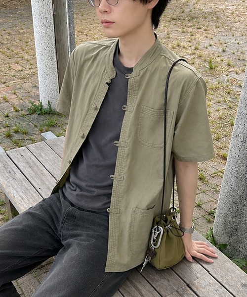 Nilway（ニルウェイ） ショルダーバッグ エコレザーコードドロー