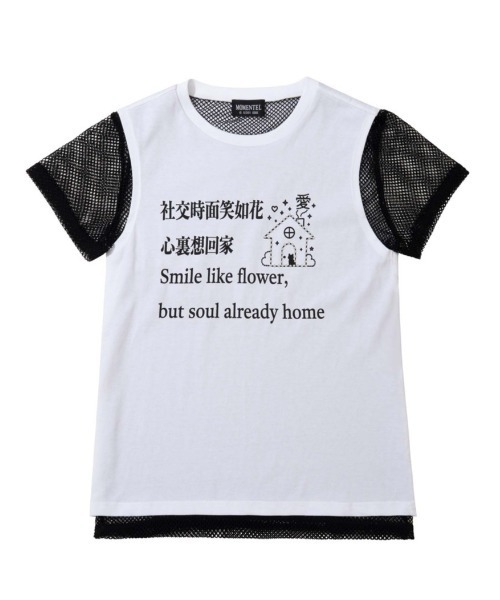 momentel jewelry tシャツ 半袖 MOMENTEL/モーメンタル/GO! Home Mesh