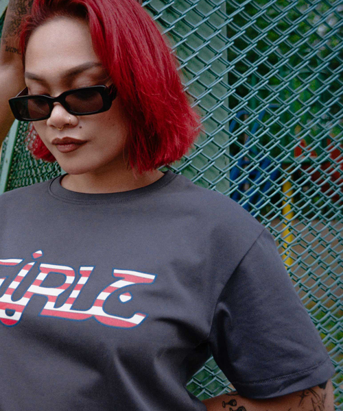 WISM（ウィズム） tシャツ LIFEMANIA / ライフマニア GIRLZ SS TEE
