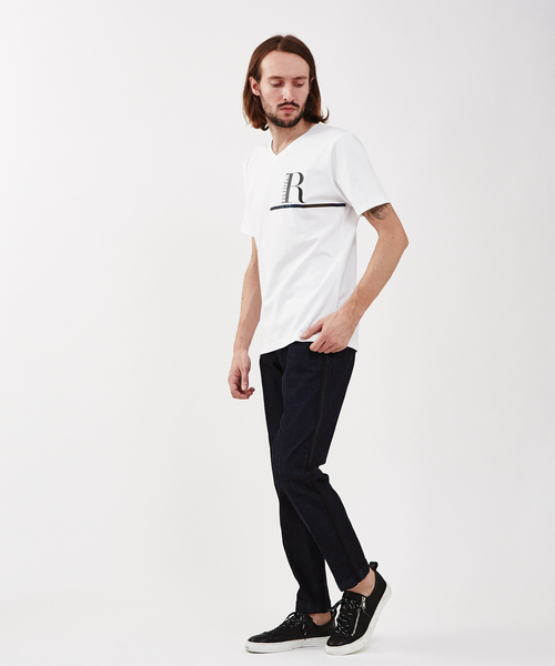 5351 POUR LES HOMMES tシャツ リバースロゴTシャツ メンズ : ZOZOTOWN
