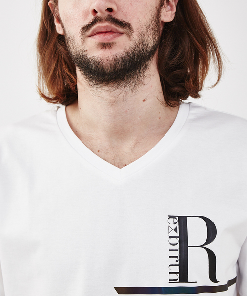 5351 POUR LES HOMMES tシャツ リバースロゴTシャツ メンズ : ZOZOTOWN