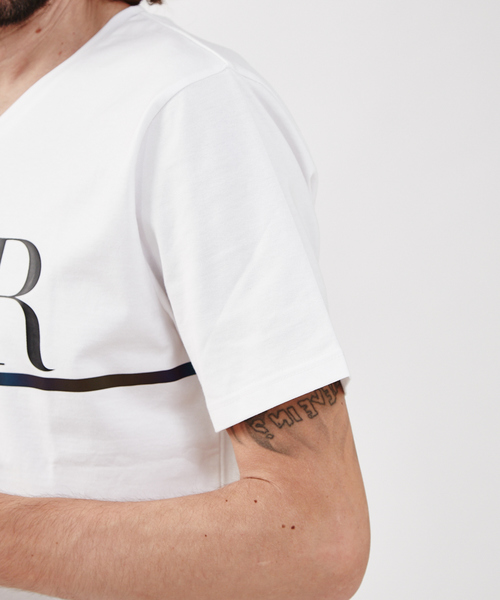 5351 POUR LES HOMMES tシャツ リバースロゴTシャツ メンズ : ZOZOTOWN