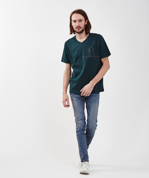 5351 POUR LES HOMMES tシャツ リバースロゴTシャツ メンズ : ZOZOTOWN