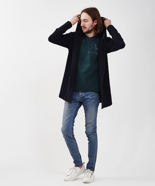 5351 POUR LES HOMMES tシャツ リバースロゴTシャツ メンズ : ZOZOTOWN
